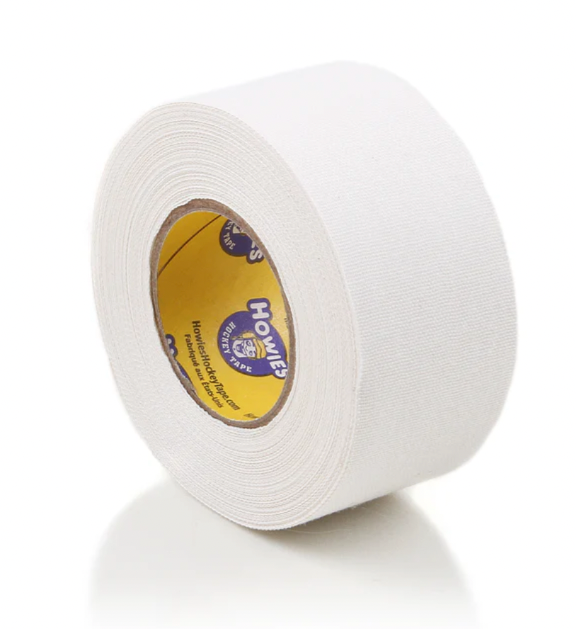 Howies 1.5” White Cloth Hockey Tape