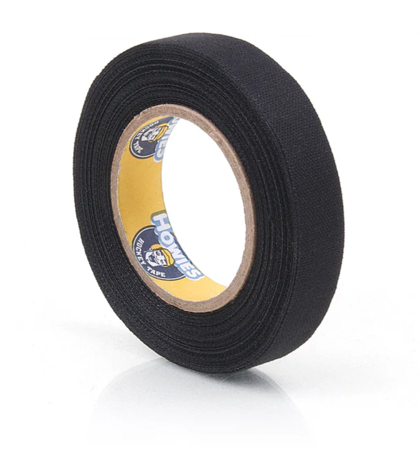 Howies Black 1/2" Knob Tape